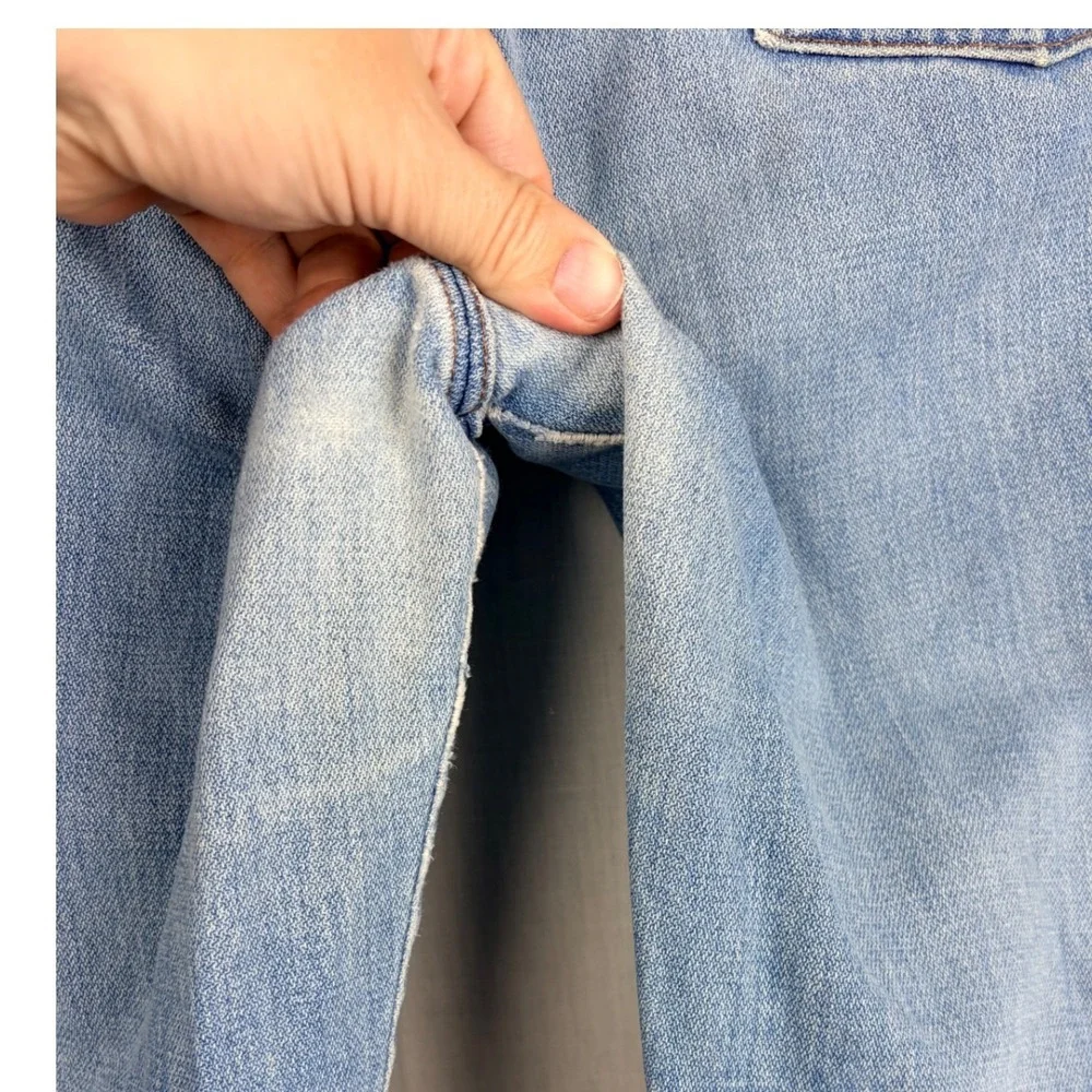 Vintage Wrangler Cowboy Cut Jeans Mens Blue Straight Leg Western Denim Pants